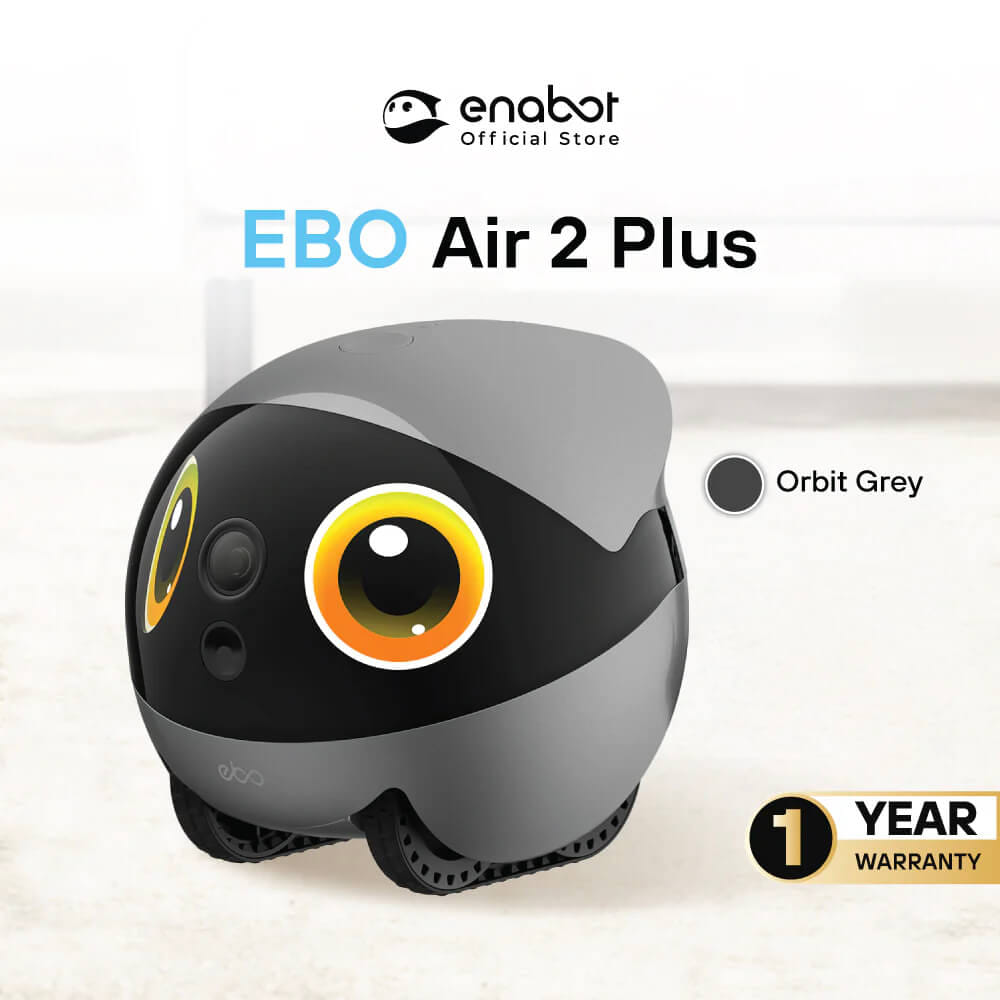 กล้องวงจรปิดหุ่นยนต์ ENABOT EBO AIR 2 PLUS สีเทา
